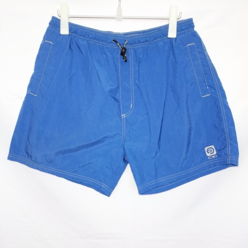 Ocean Pacific Blue Reflector Swim Shorts